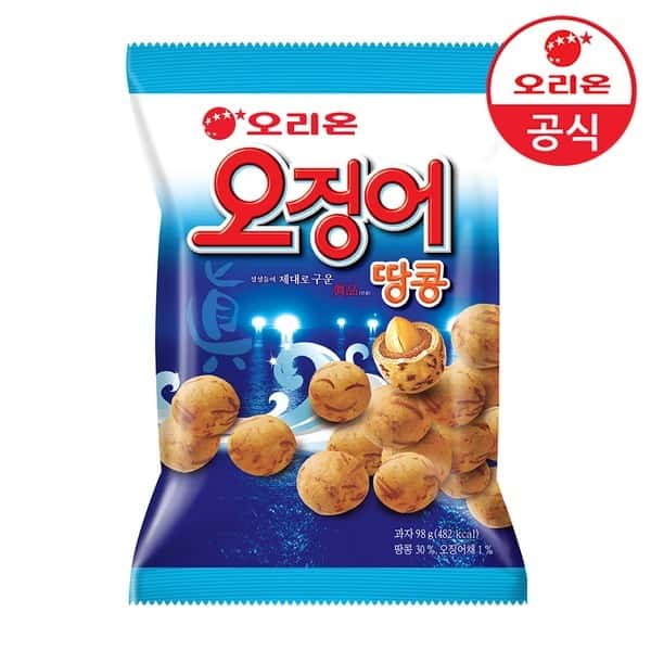 오징어땅콩 98g 16봉