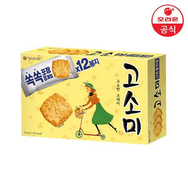 상품 01. 오리온 고소미 12P 소포장 216g