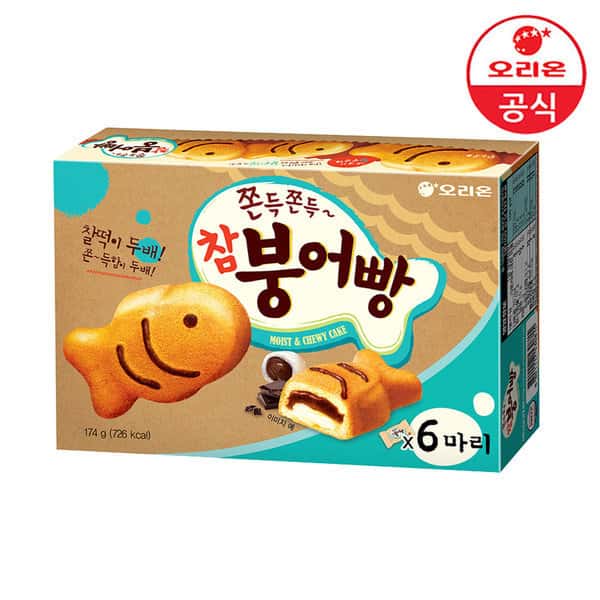 오리온 붕어빵 6P 174g