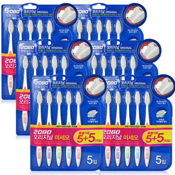 2080 칫솔 오리지날 미세모 x 30개