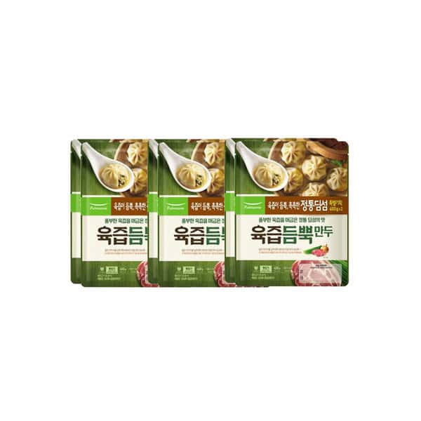 풀무원 육즙듬뿍만두 400g 6봉