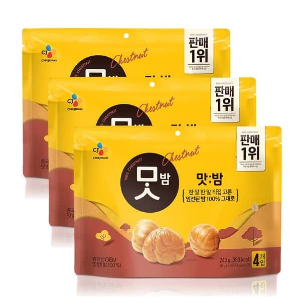 상품 01. 맛밤 60g x12개