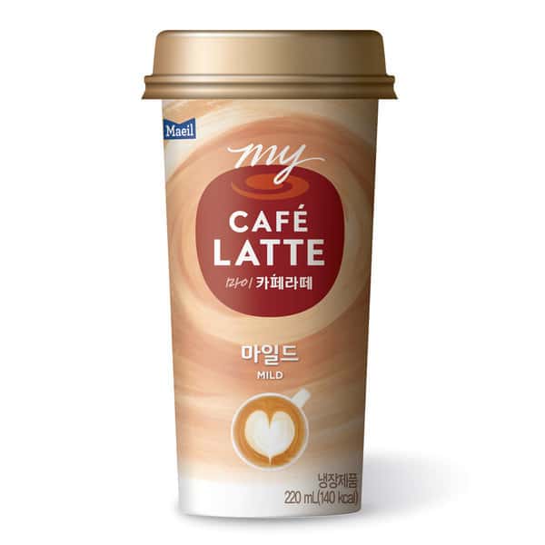 마이 카페라떼 마일드 220ml 20개입 컵커피