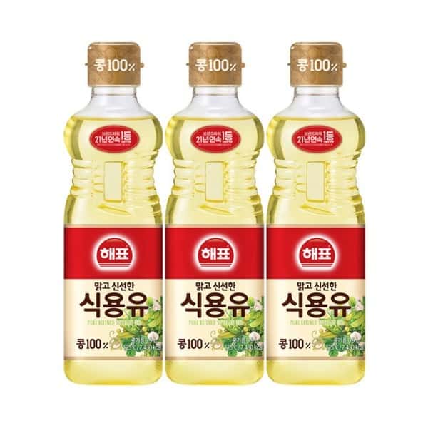 상품 01. 사조 콩기름 900ml 3병