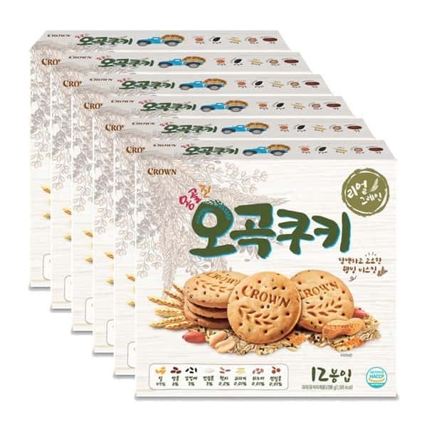 상품 01. 옹골진 오곡쿠키 288g 6팩