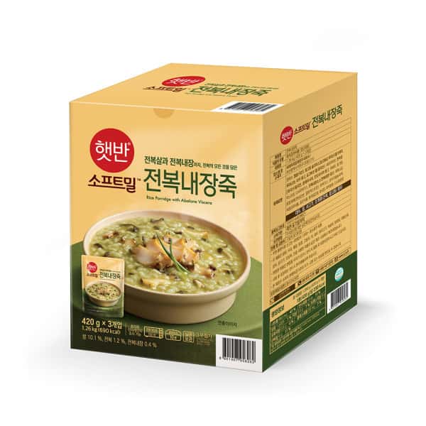 소프트밀 전복내장죽 420g x3입