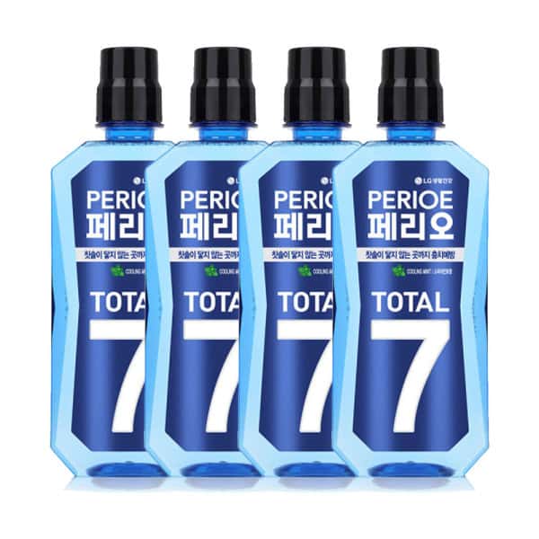 상품 01. 페리오 토탈7 가글 쿨링 760ml 2+2 (총4개)