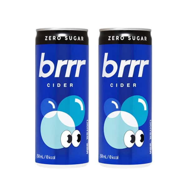부르르 제로사이다 250ml 30캔 2박스(총60캔)