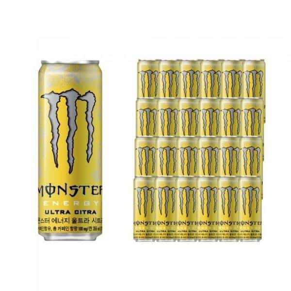 코카콜라 몬스터 에너지 드링크 시트라 355ml 24캔