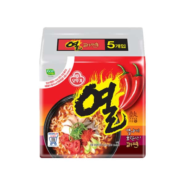 상품 01. 오뚜기 열라면 멀티팩(120g5개입)