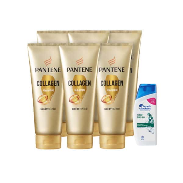 팬틴 극손상케어 트리트먼트 220ml 6개 + 사은품