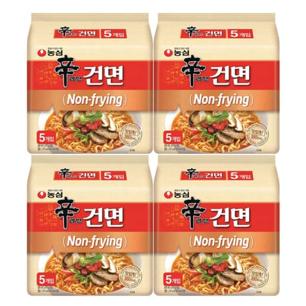 상품 01. 신라면건면 97g 5개입4팩(총20개)