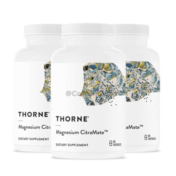 쏜리서치 마그네슘 시트라메이트 Magnesium CitraMate 90캡슐 3병