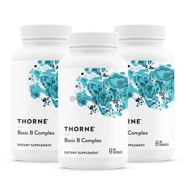 쏜리서치 Basic B Complex 베이직 B 컴플렉스 60캡슐 3병 (유통기한 2027.06)