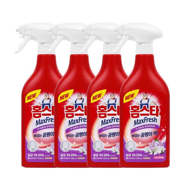 홈스타 맥스프레쉬 뿌리는 곰팡이싹 500ml 4개