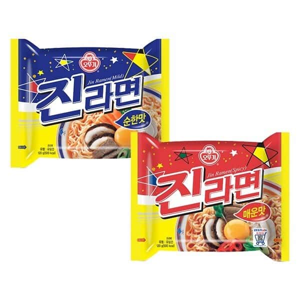 진라면 매운맛 30봉 + 열라면 10봉