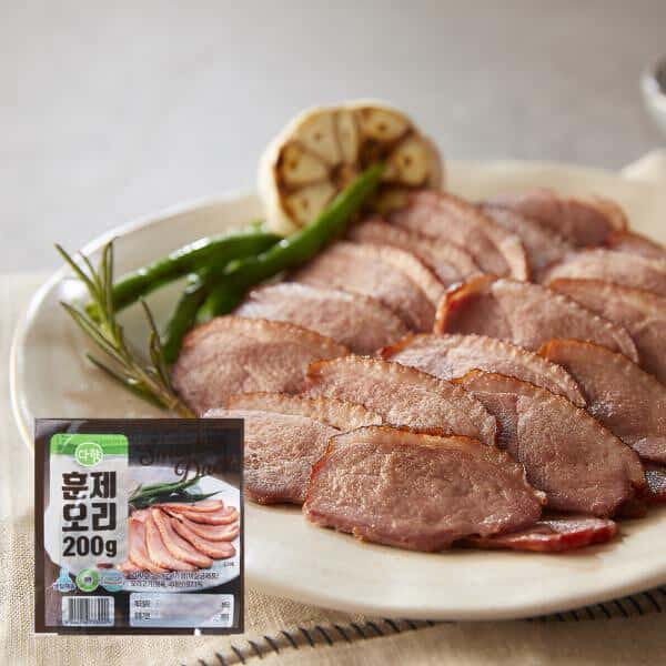 다향 훈제슬라이스 200g8팩+소스 8봉