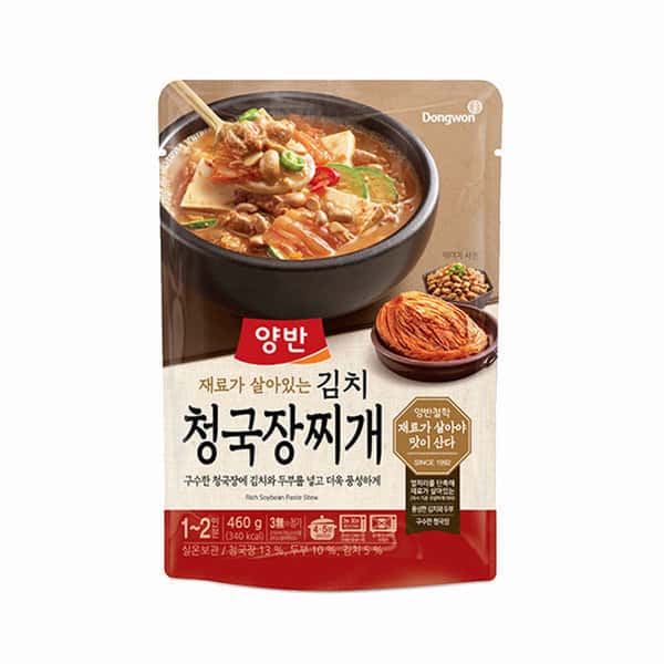 동원 양반 김치 청국장찌개 460G 1개