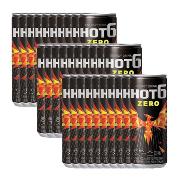 핫식스 제로 250ML 30캔