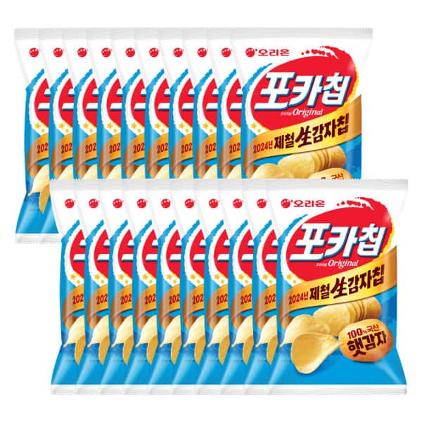 상품 01. 오리온 포카칩 오리지널 66g x 20봉