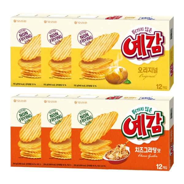 예감 오리지널12Px3개+치즈그라탕12Px3개