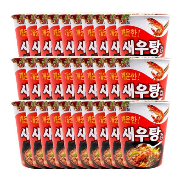 상품 01. 새우탕컵 67g x 30입(박스)