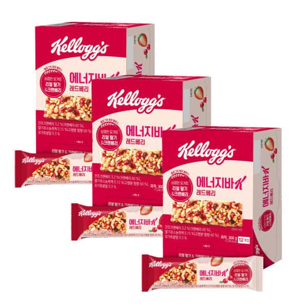 레드베리 에너지바 25g 36개입