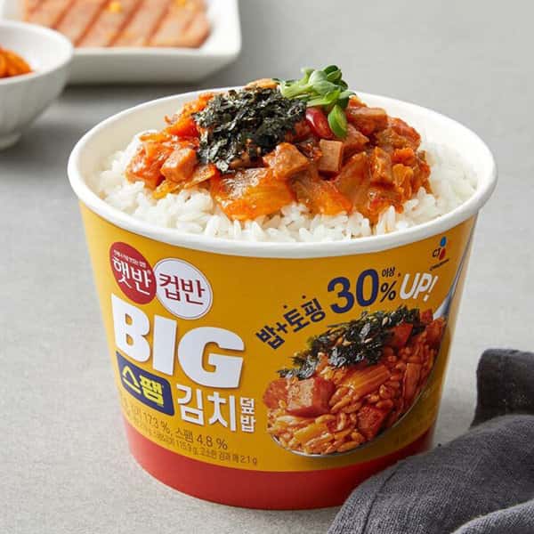 BIG 컵반 스팸김치덮밥 328g