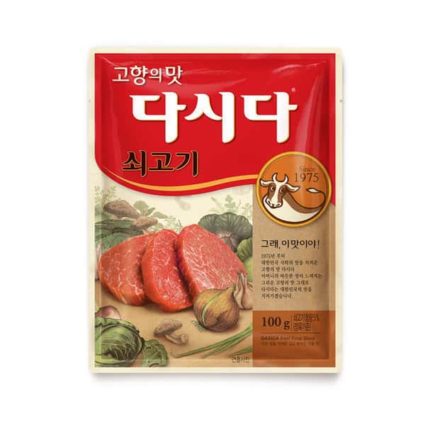 백설 쇠고기 다시다 100g