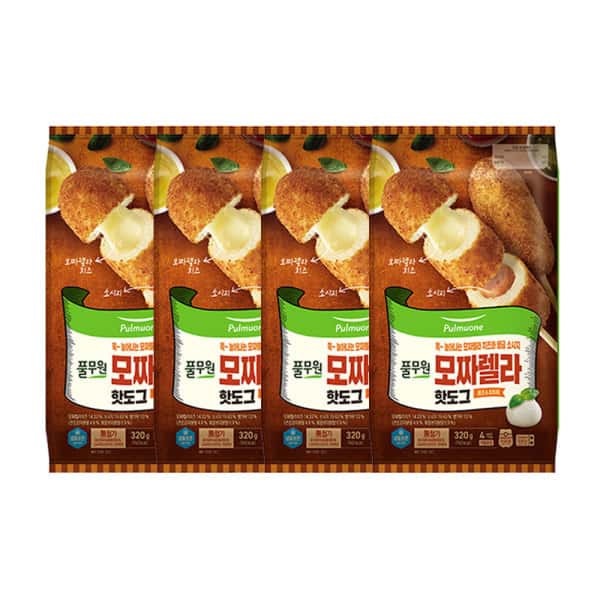 모짜렐라 핫도그80g 4입X4봉(총16개)
