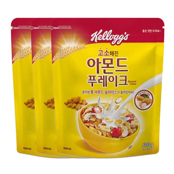 아몬드 푸레이크 600g 3개