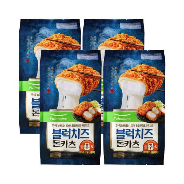 블럭치즈 돈카츠 4개