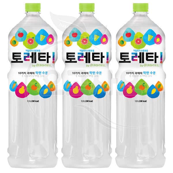 토레타 1.5L 12개 한박스 음료수