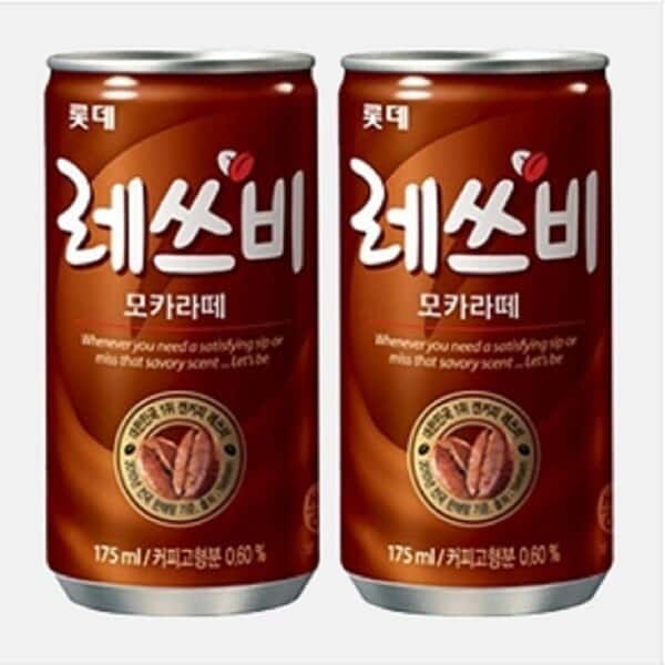 상품 01. 레쓰비모카라떼175ml 캔커피 모카커피 커피음료