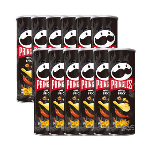 프링글스 핫앤스파이시 110g 1박스(12통)