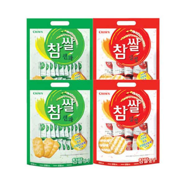참쌀 선과 253g(44봉)X2개 + 참쌀설병270g(30봉)X2개