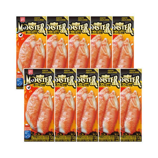 상품 01. 한성 크래미 몬스터크랩 72g X 10개