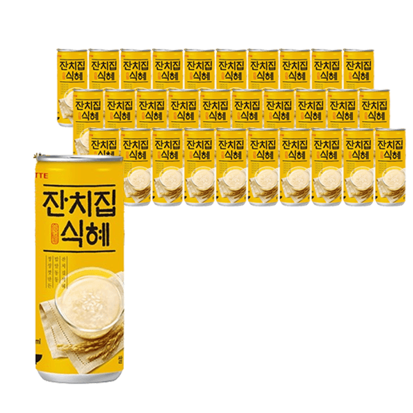 상품 01. 잔치집 식혜 240ml x 30입/명절음료수/추석음료/손님접대/전통음료/차음료