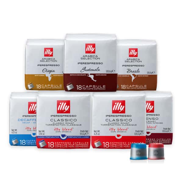 일리 머신전용 에스프레소 커피 캡슐 7종 총108캡슐 맛선택가능