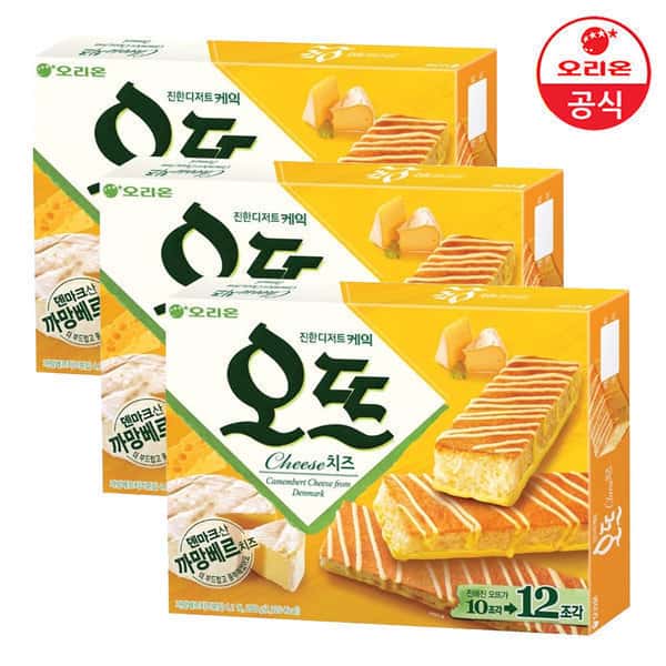 상품 01. 오뜨 치즈 12P 288g x3박스