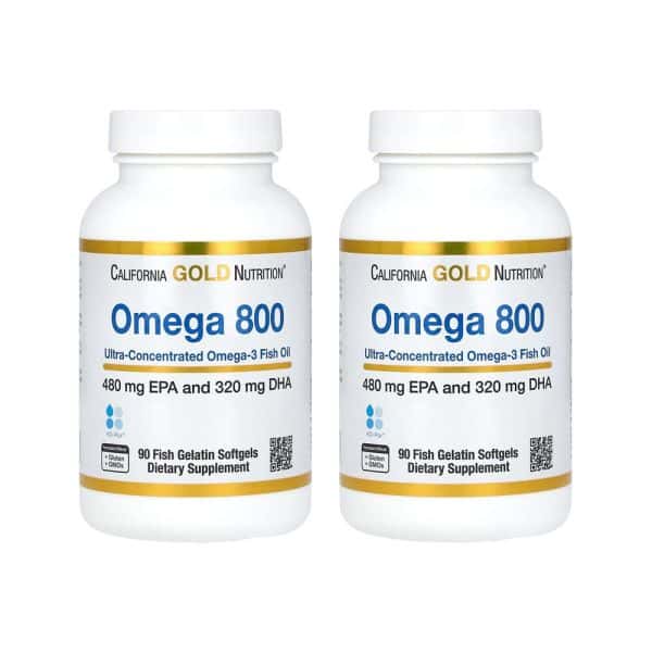 (아이허브) 2개X 오메가800 피쉬오일 EPA/DHA 80% 90정 해외직구