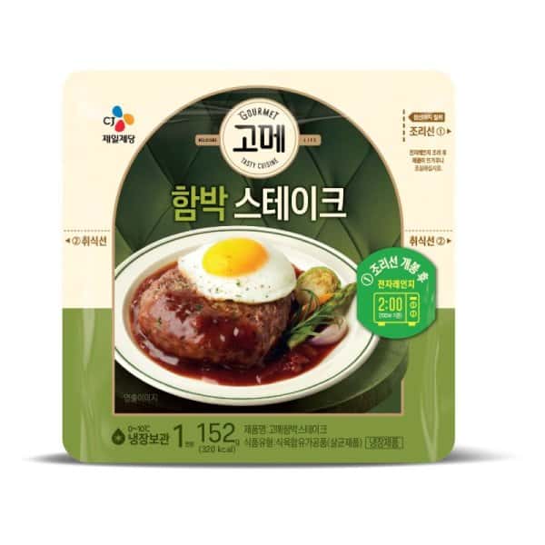 씨제이 고메함박스테이크 152G