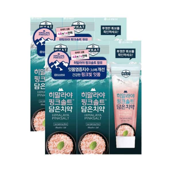 상품 01. 페리오 히말라야 핑크솔트 치약 아이스카밍 100g 6개