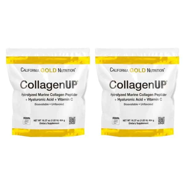 (아이허브) 2개X 콜라겐업 히알루론산 비타민C파우더무향 464g 해외직구