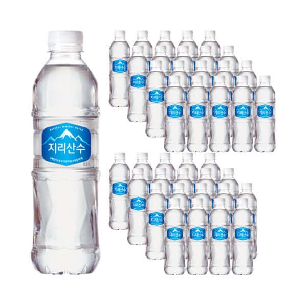 지리산수 블루 500ml 40병 /생수전문배송