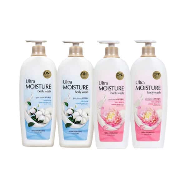 상품 01. 온더바디 울트라 모이스처 바디워시 785ml 4개 (코튼2개+피오니2개)