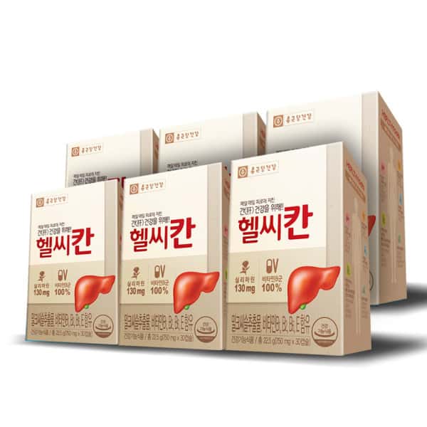 상품 01. 종근당건강 밀크씨슬 헬씨칸 6박스 총6개월분