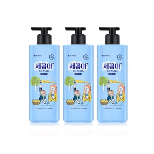 상품 01. 온더바디 세꼼마 항균 핸드워시 480ml 3개 레몬버베나향