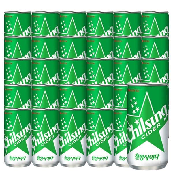 상품 01. 칠성사이다 210ml x 30캔 청량음료 / 탄산음료 / 탄산