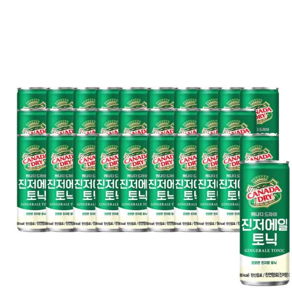 상품 01. 캐나다 진저에일 토닉 250ml 30캔 (1박스)